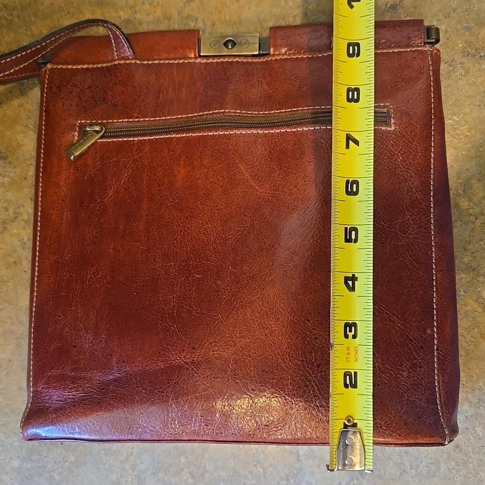 EUC Giudi Brown Leather Purse Made in Italy - Picture 4 of 10